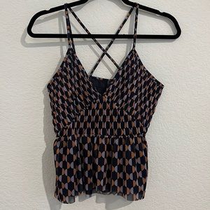 WORN ONCE Anthropologie Strappy Tank